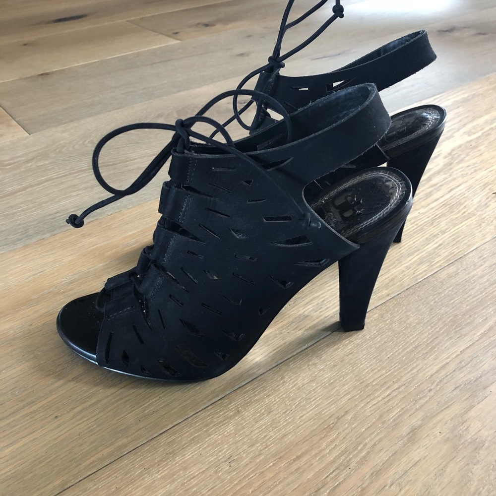 GIANNI BINI BLACK HEELS